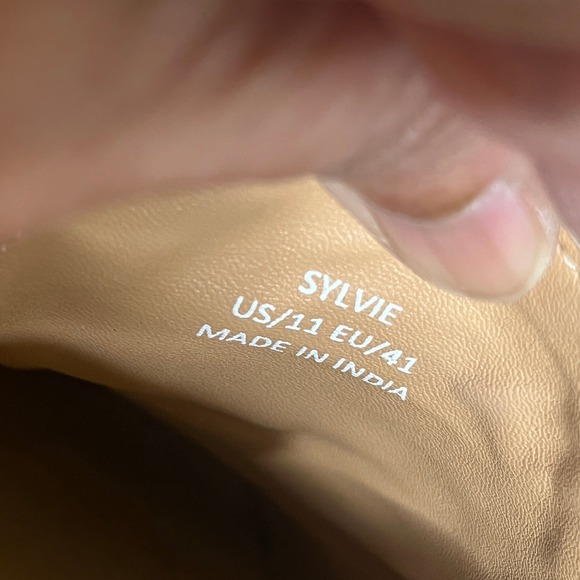 Saint G Sylvie Straw Espadrille Square Toe Mules Horsebit Women US 11 EU 41 New - Picture 7 of 11